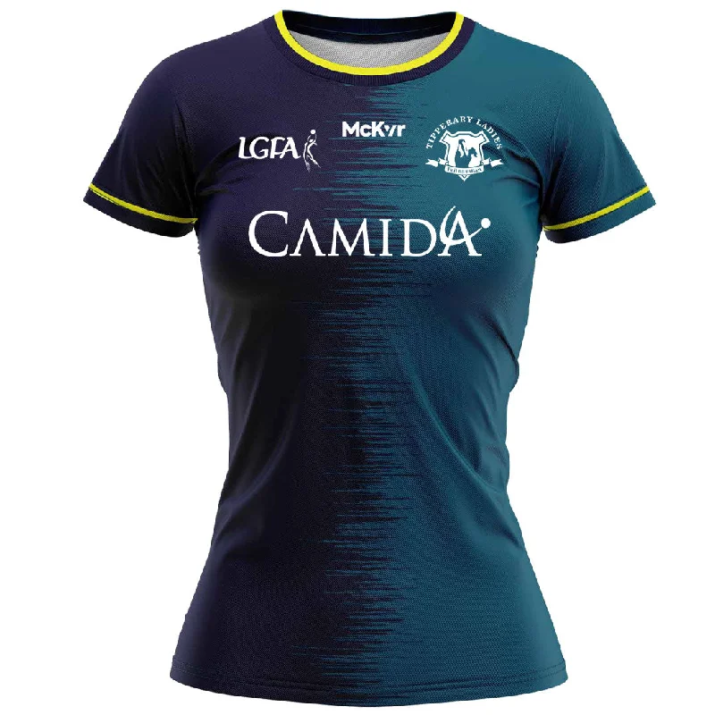 Mc Keever Tipperary Ladies LGFA Official Away Jersey - Womens - Navy Glamorous Jersey Tee