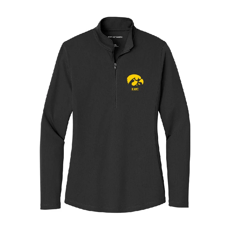 Iowa - NCAA Women's Soccer : Taylor Kane - Women's Lightweight Quarter Zip Jacket Cotton Jacket Linen Jacket Terry Jacket