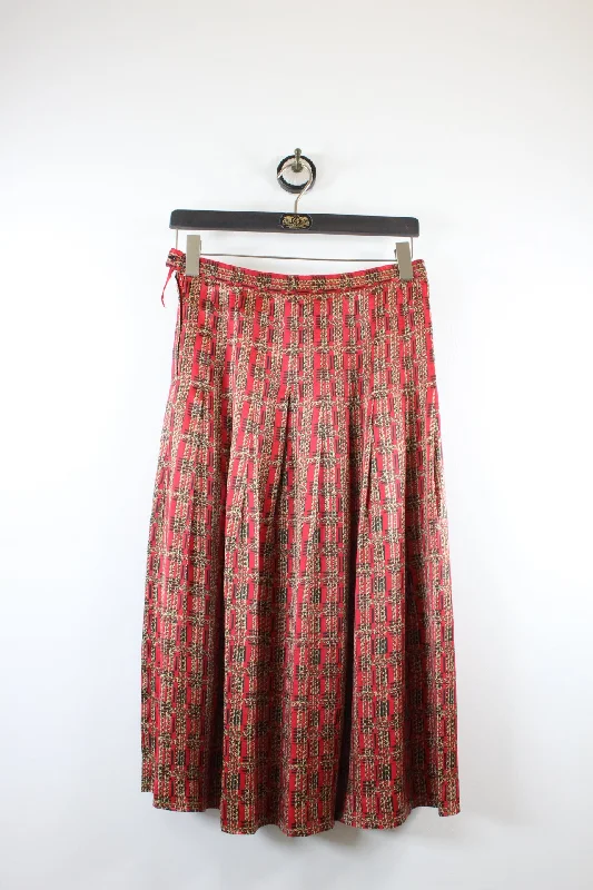 Vintage Sicari Skirt (6) silk skirt smooth