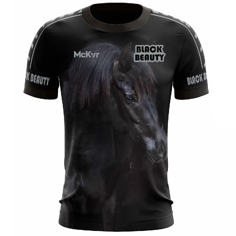 Mc Keever Black Beauty Ploughing Championships Jersey - Adult Lavender Jersey Tee