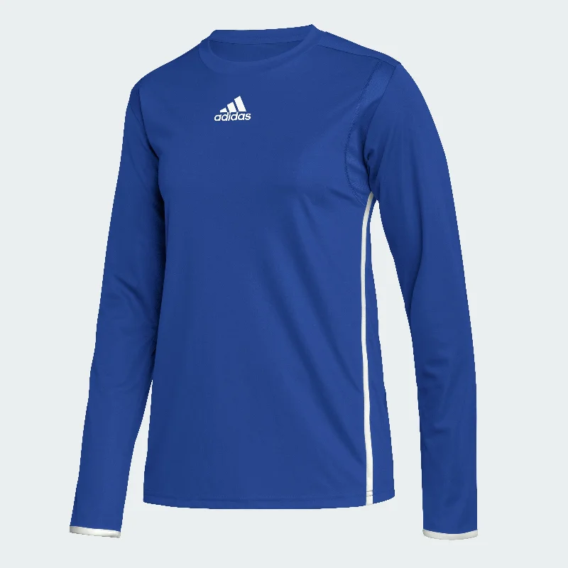 Women's adidas Team Issue Long Sleeve Jersey Gold Jersey Tee