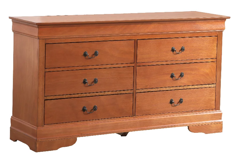 Glory Louis Phillipe G3160-D Dresser , Oak G3160-D Tunics Top rated