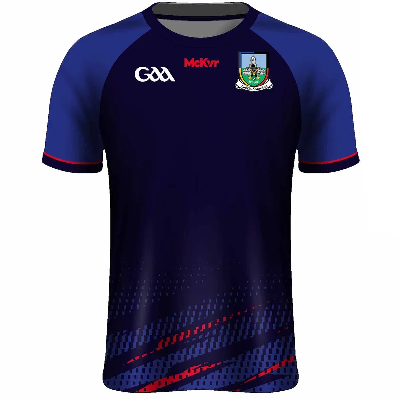 Mc Keever Colt Shanahoe GAA Training Jersey - Adult - Navy Chic Jersey Tee