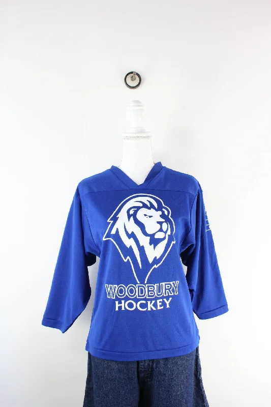 Vintage Woodbury Hockey Jersey (S) Evening Jersey Tee