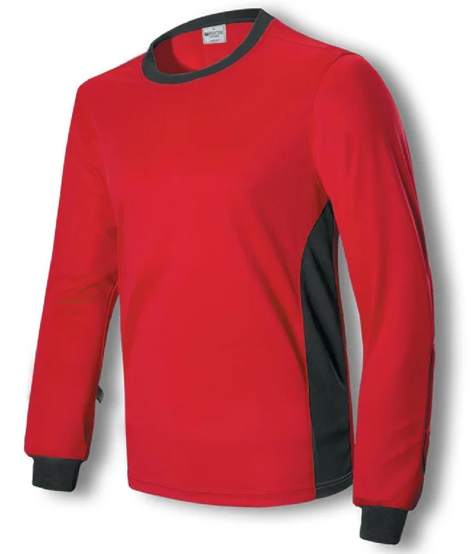 Adults Goal Keeper Jersey - Red/Black Halter Neck Jersey Tee