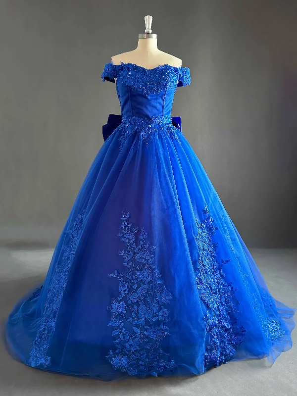 Alexis Gorgeous Princess Lace Tulle Ball Gown Prom Quinceanera Dresses Tunics Occasion special