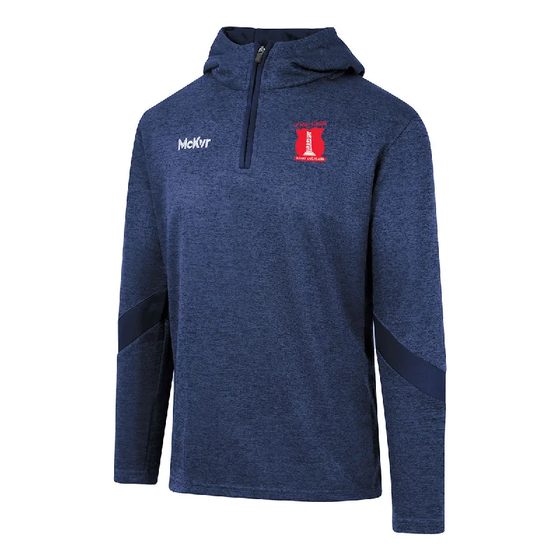 Mc Keever Imokilly GAA Core 22 1/4 Zip Hoodie - Adult - Navy Hoodie with Belted Waist Structured Tailored