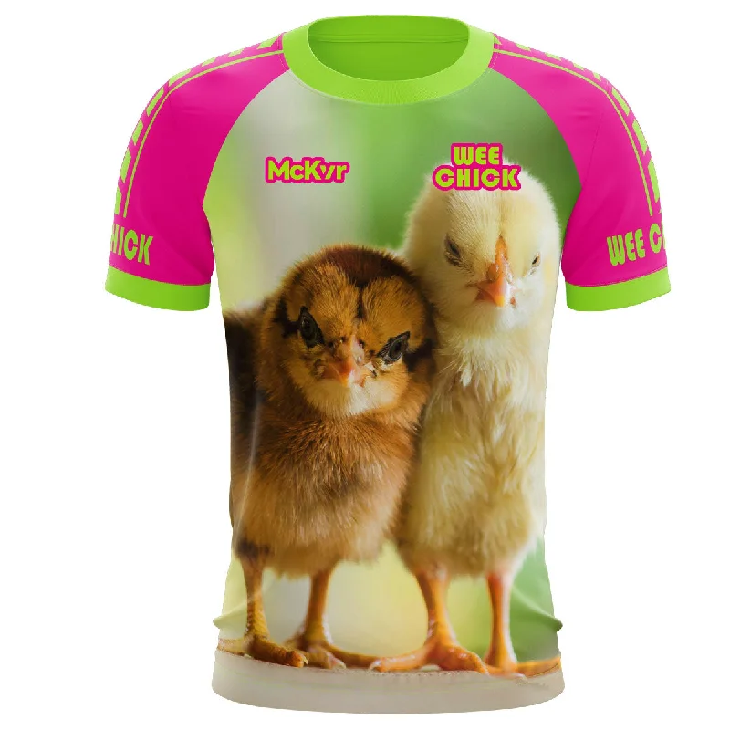 Mc Keever Wee Chick Ploughing Championships Jersey - Adult Custom Jersey Tee