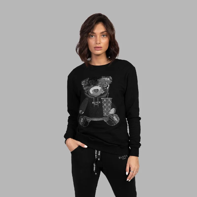 Blvck Teddy Sweater Transparent Opaque Sheer