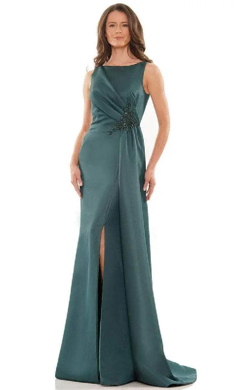 Marsoni by Colors - Sleeveless Scoop Back Prom Dress MV1186 Tunics Sophisticated sleek