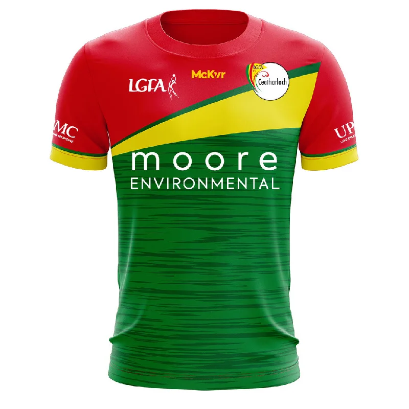 Mc Keever Carlow Ladies LGFA Official Home Jersey - Mens - Green Holiday Jersey Tee