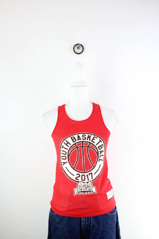 Vintage Youth Basketball Jersey (S) Holiday Jersey Tee