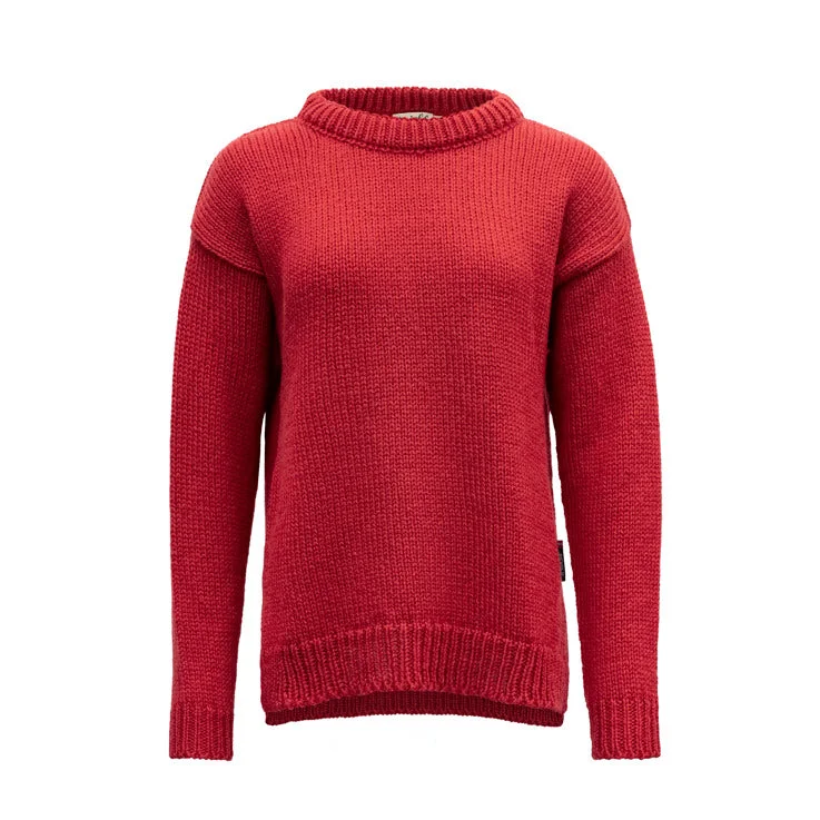 Devold - Nansen Sweater - Hindberry Iron Safe Non-Iron Wrinkle Free