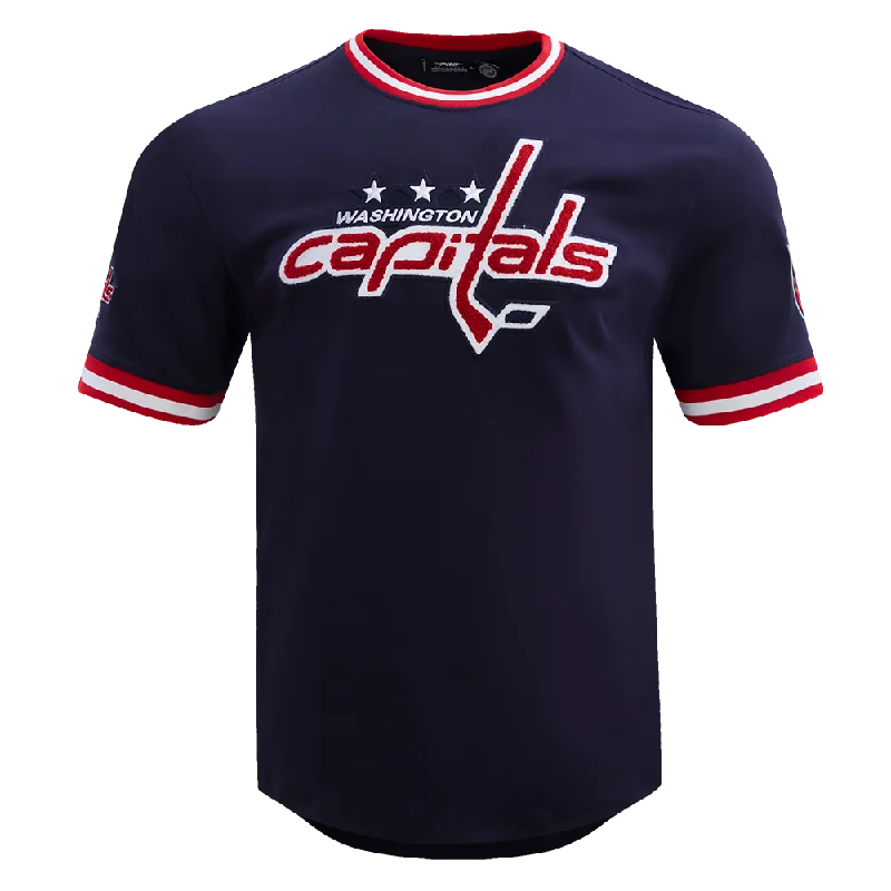 JERSEY NHL WASHINGTON CAPITALS CLASSIC CHENILLE Ash Gray Jersey Tee