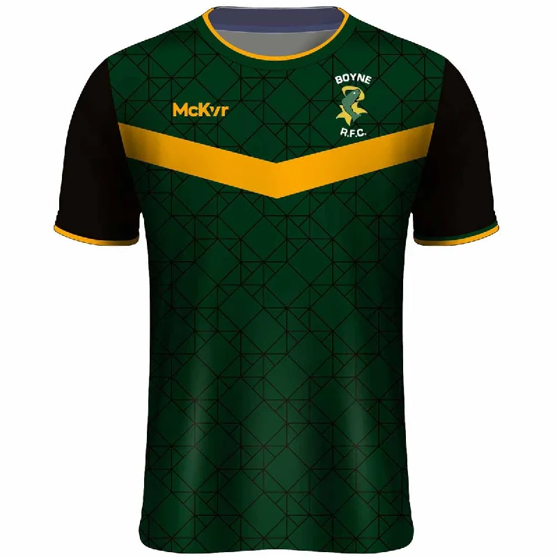 Mc Keever Boyne RFC Training Jersey - Adult - Green Trendy Jersey Shirt