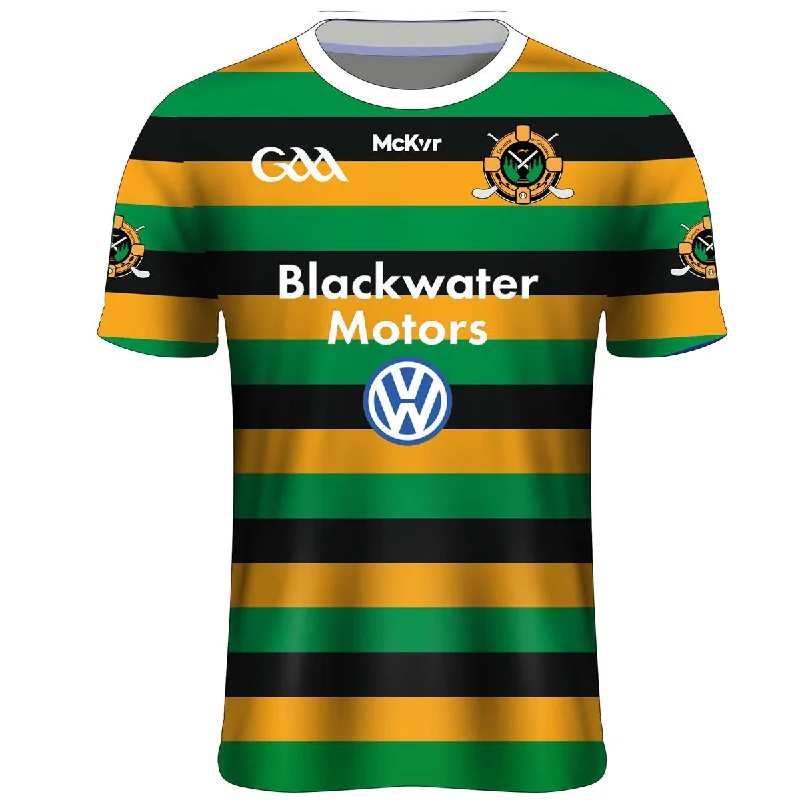 Mc Keever Glen Rovers Hurling Cork Home Jersey - Adult - Green Metallic Jersey Tee