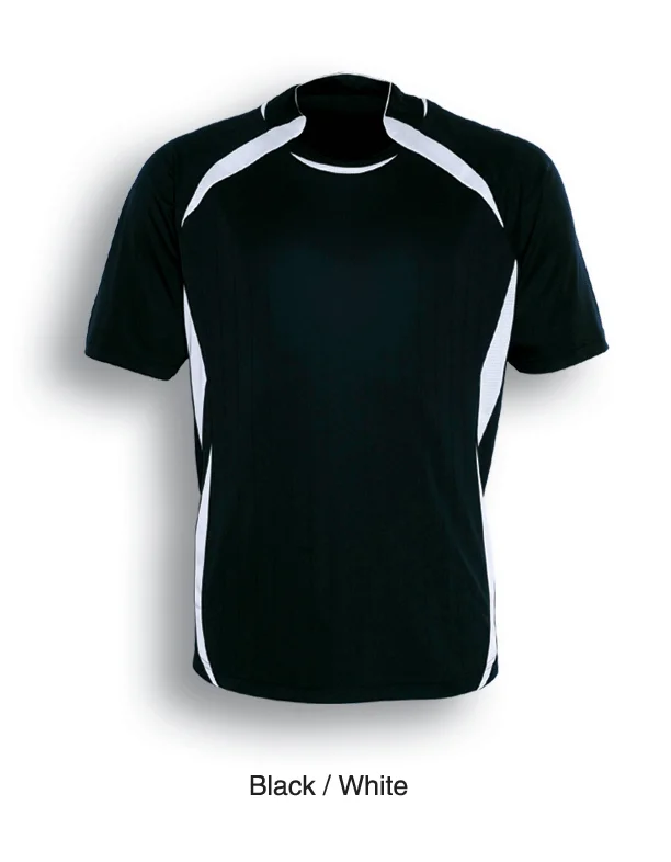 Adult Sports Soccer Jersey - Black/White Winter Jersey Top