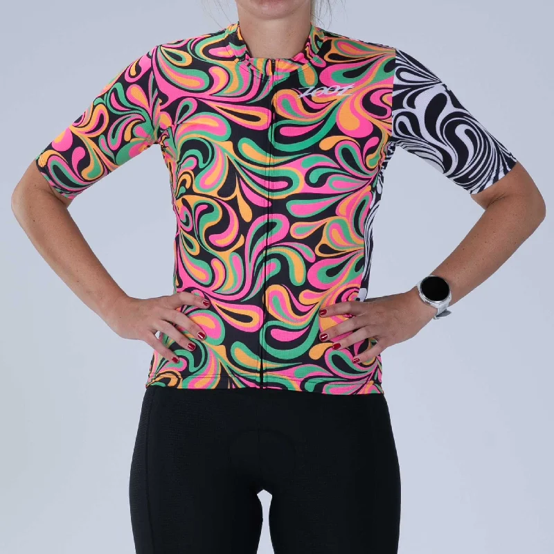 Womens LTD Cycle Aero Jersey - Fab Round Neck Jersey Tee